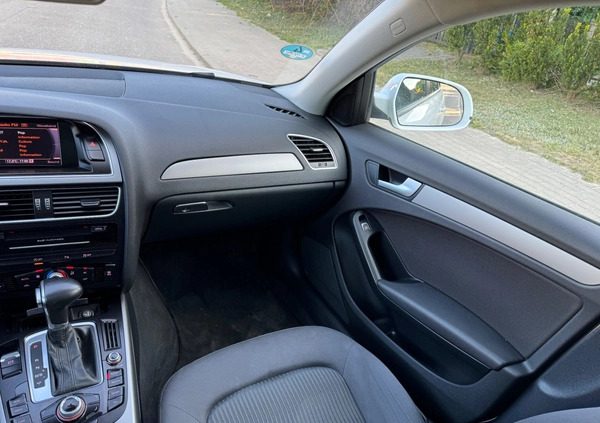 Audi A4 cena 43900 przebieg: 192358, rok produkcji 2013 z Nidzica małe 667